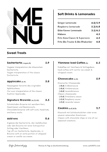 Café Zehnsiebzig - Gastronomie und Hotellerie